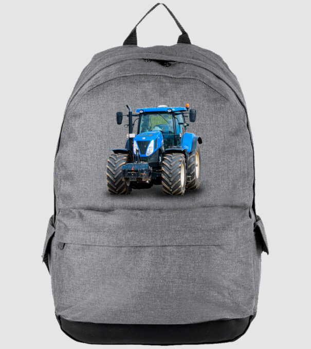 TRACTOR model gri pe tricou