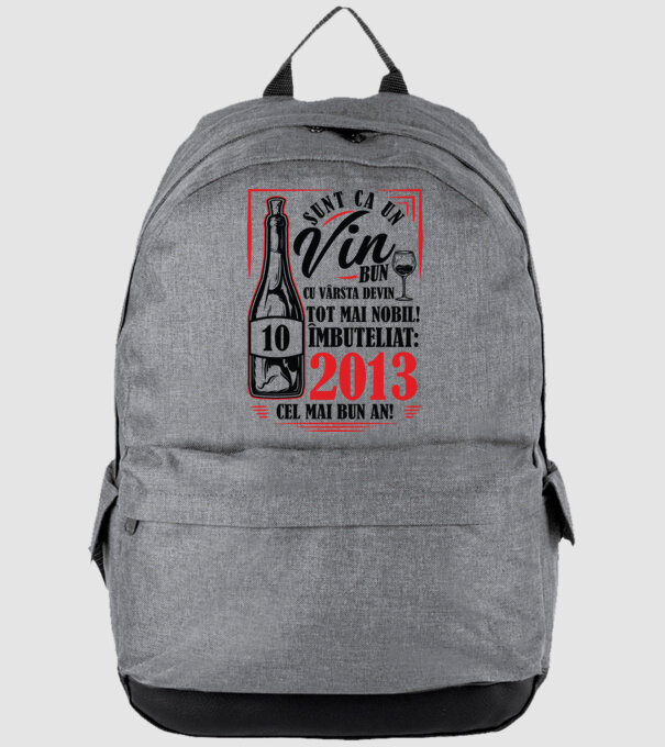 Un Vin Bun 10 2013 model gri pe tricou