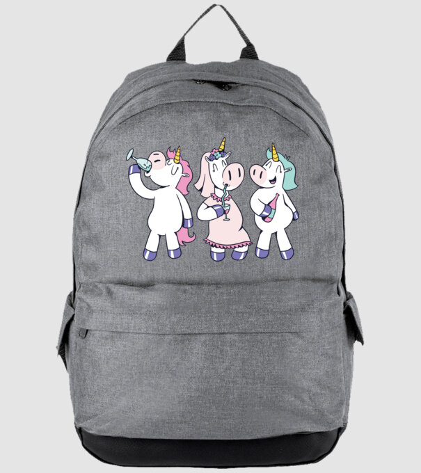 unicorn Bachelorette model gri pe tricou
