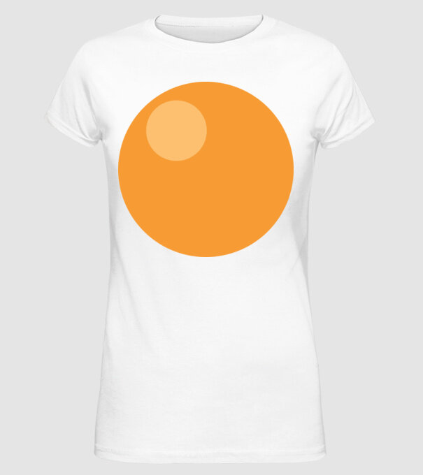 Ouă carnaval model alb pe tricou