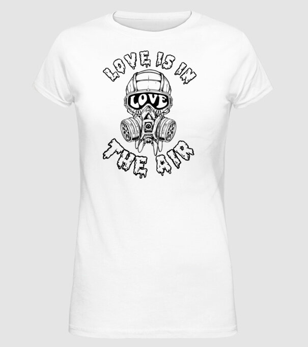 Love is in the air lght bck model alb pe tricou