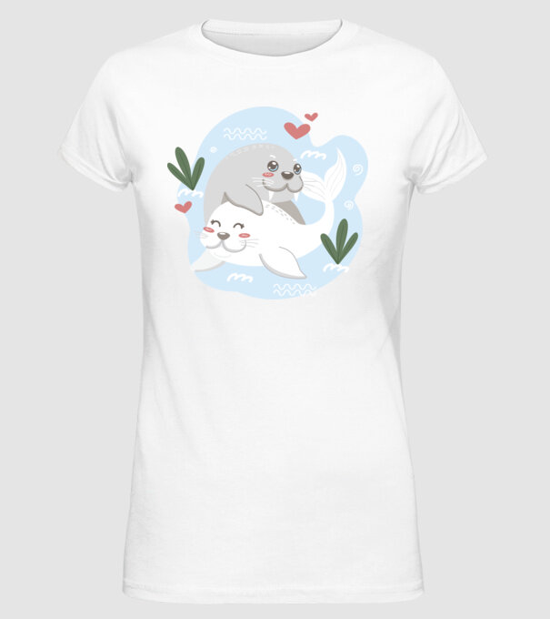 FOCI ÎNDRĂGOSTITE model alb pe tricou