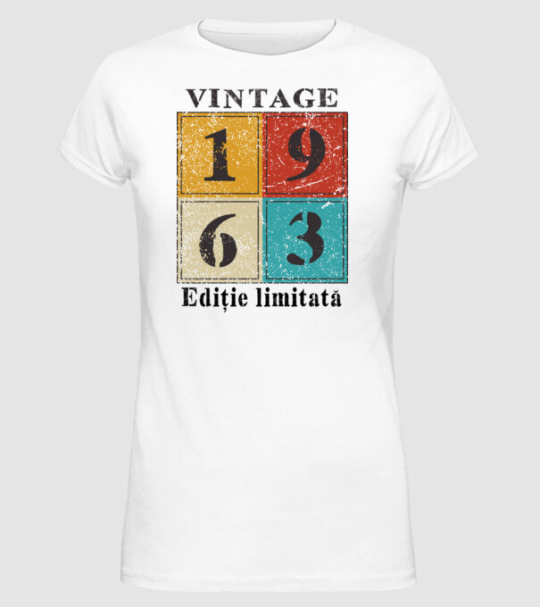 1963 - Ediție limitată model alb pe tricou