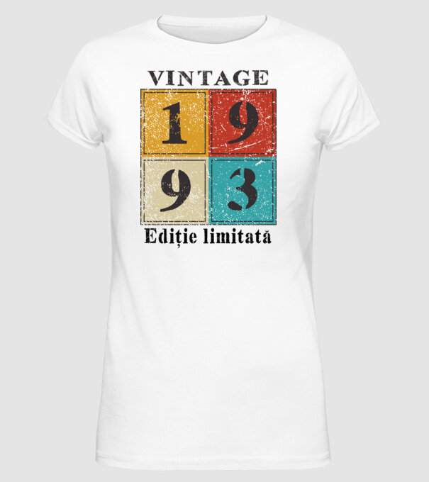 1993 - Ediție limitată model alb pe tricou