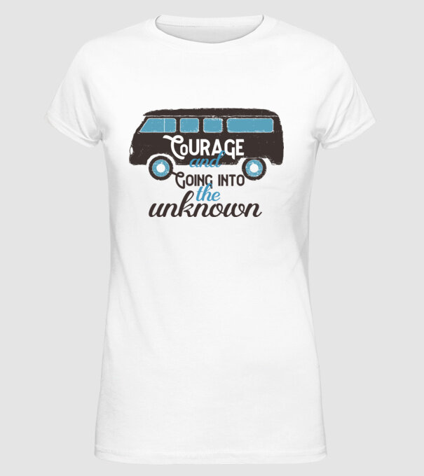 Autobuze model alb pe tricou