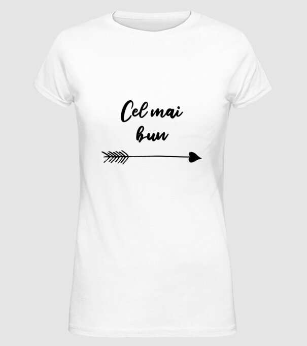 cel mai bun model alb pe tricou