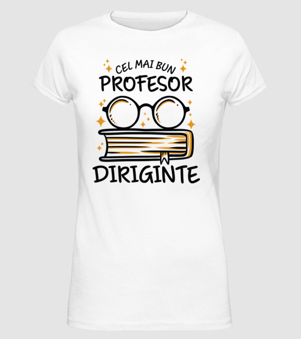 Cel mai profesor diriginte model alb pe tricou