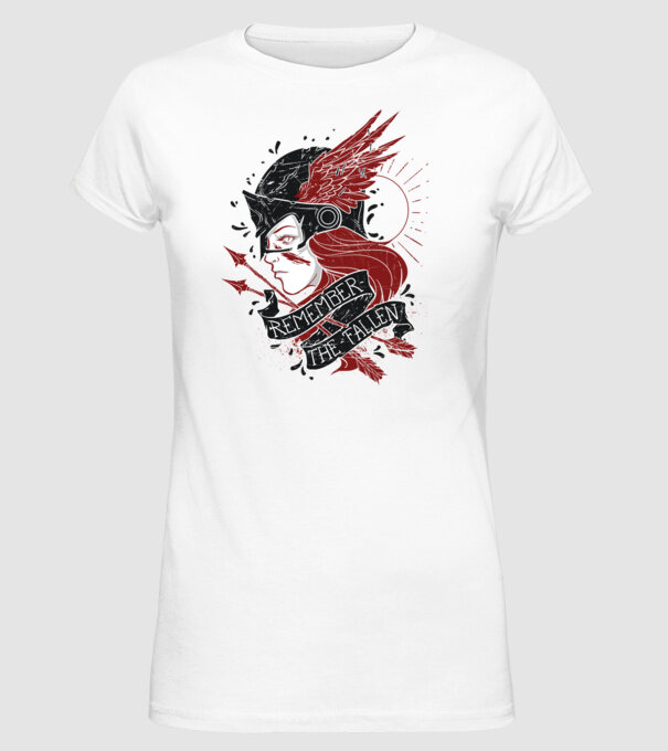 Graffiti model alb pe tricou