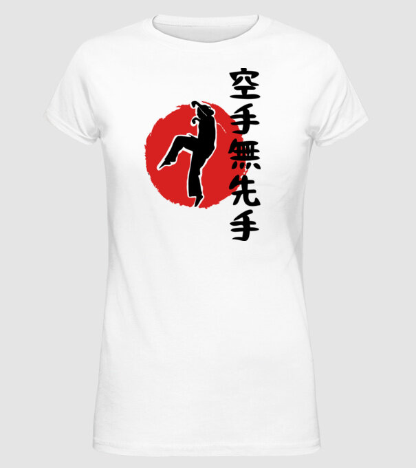 Larusso training japan model alb pe tricou