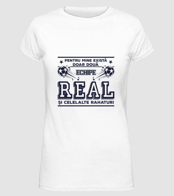 Pentru mine există doar două echipe, Real și celelalte rahaturi model alb pe tricou