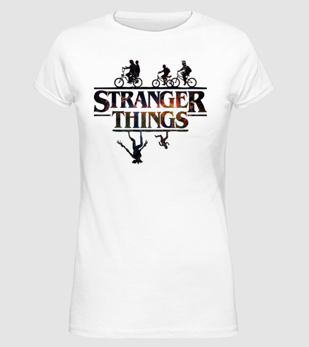 stranger things quote poster model alb pe tricou