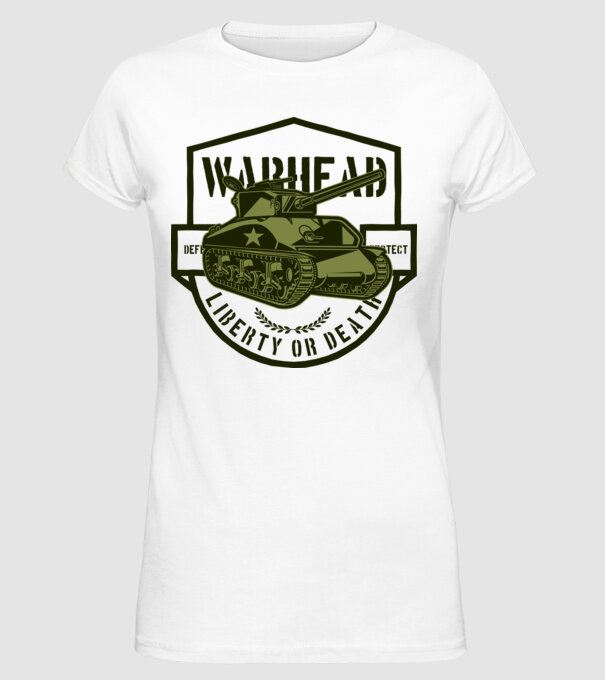 Tancuri model alb pe tricou