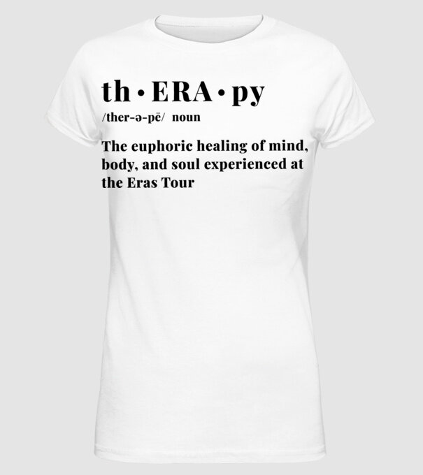 Taylor Swift eras definiton model alb pe tricou