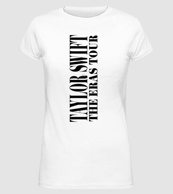 Taylor Swift Eras tour back 2 model alb pe tricou