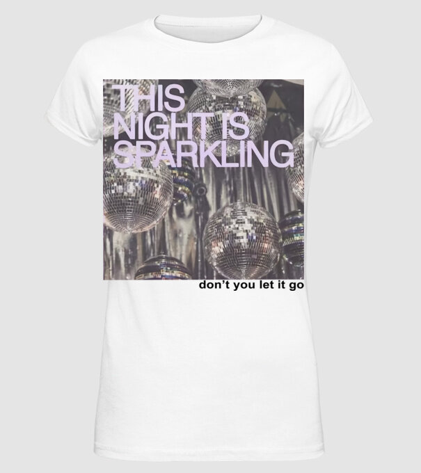Taylor Swift this night 2 model alb pe tricou
