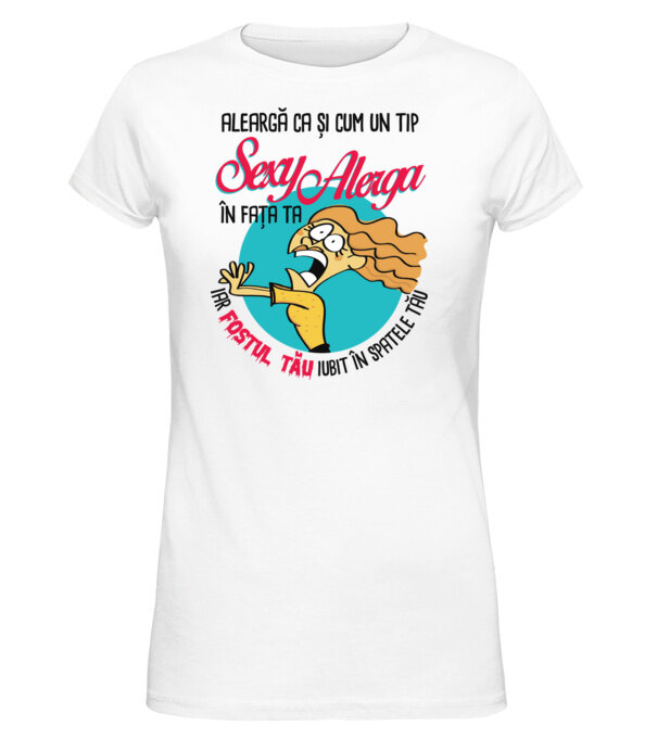  model  pe tricou