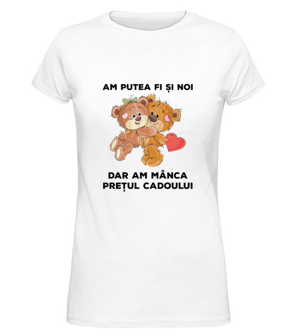  model  pe tricou
