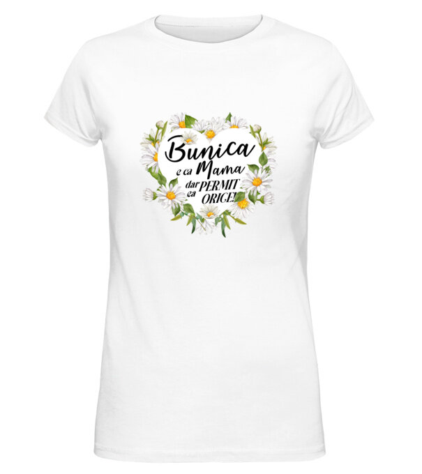  model  pe tricou