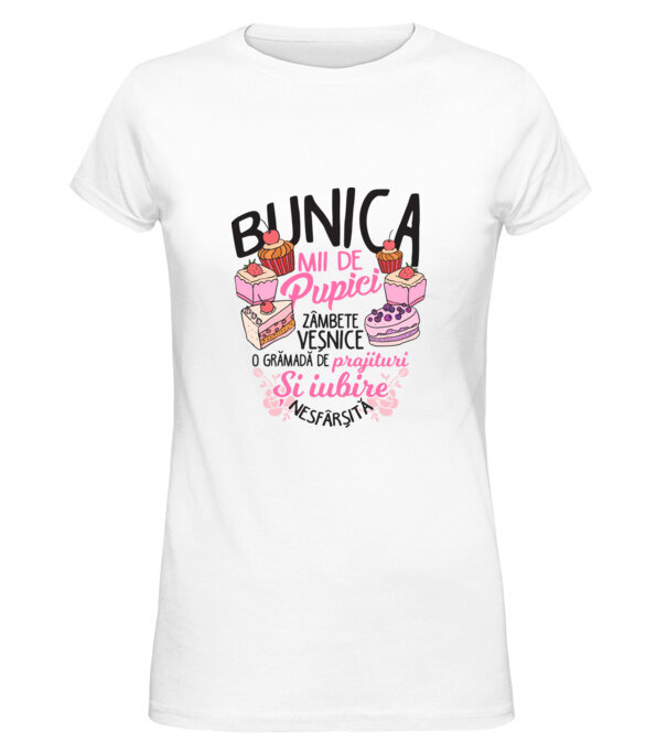  model  pe tricou