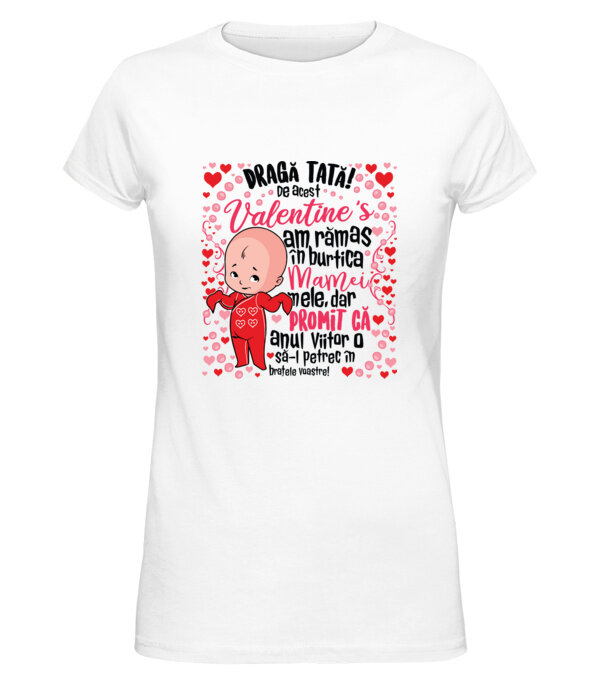  model  pe tricou