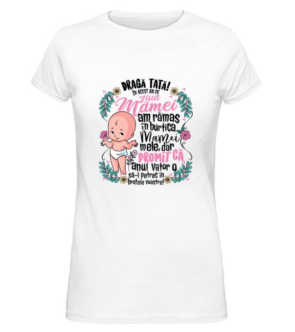  model  pe tricou