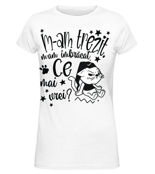  model  pe tricou