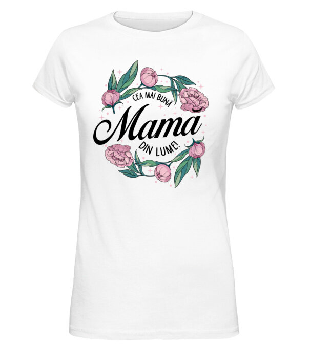  model  pe tricou