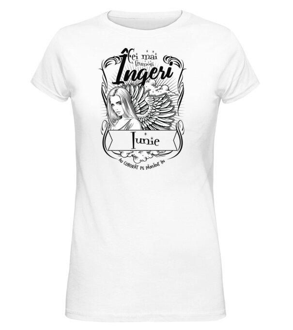  model  pe tricou