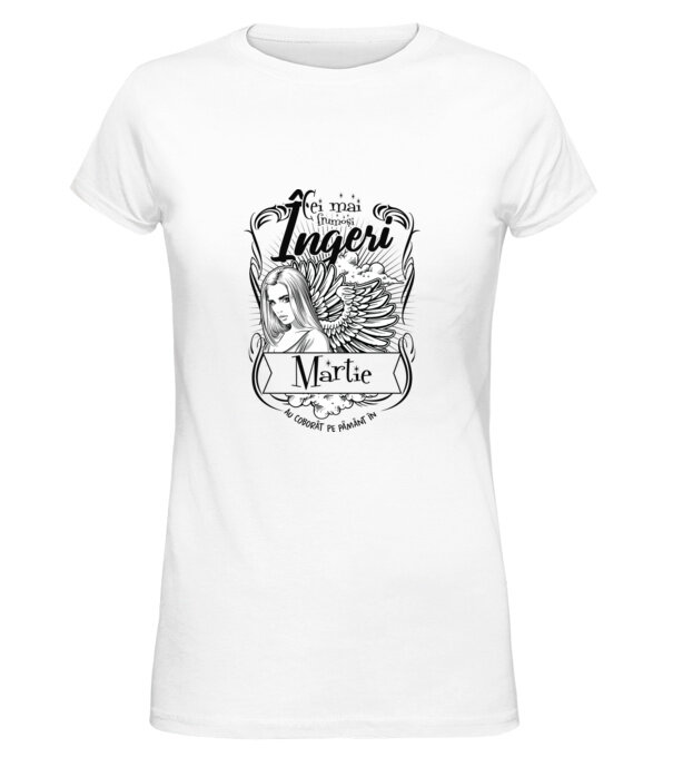  model  pe tricou