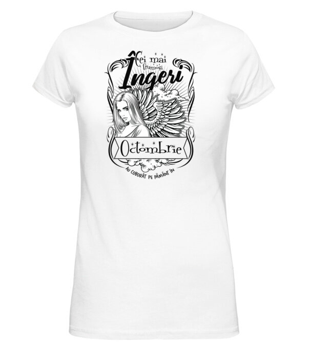  model  pe tricou
