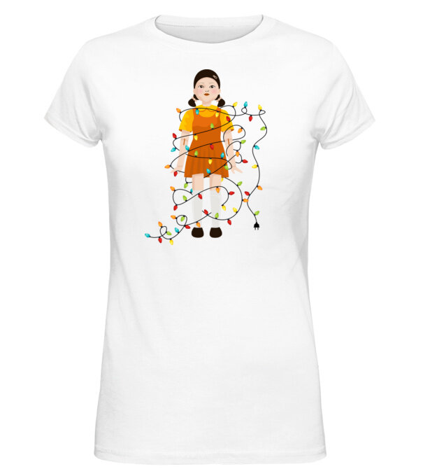  model  pe tricou