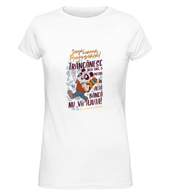  model  pe tricou