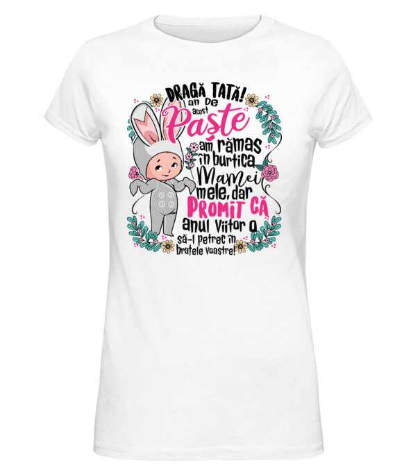  model  pe tricou