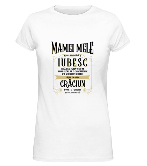  model  pe tricou