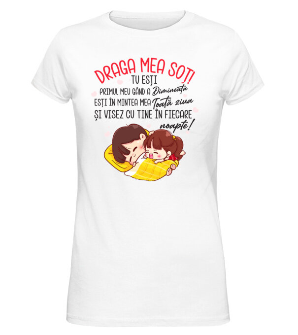  model  pe tricou