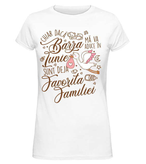  model  pe tricou