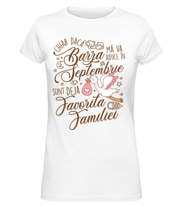  model  pe tricou