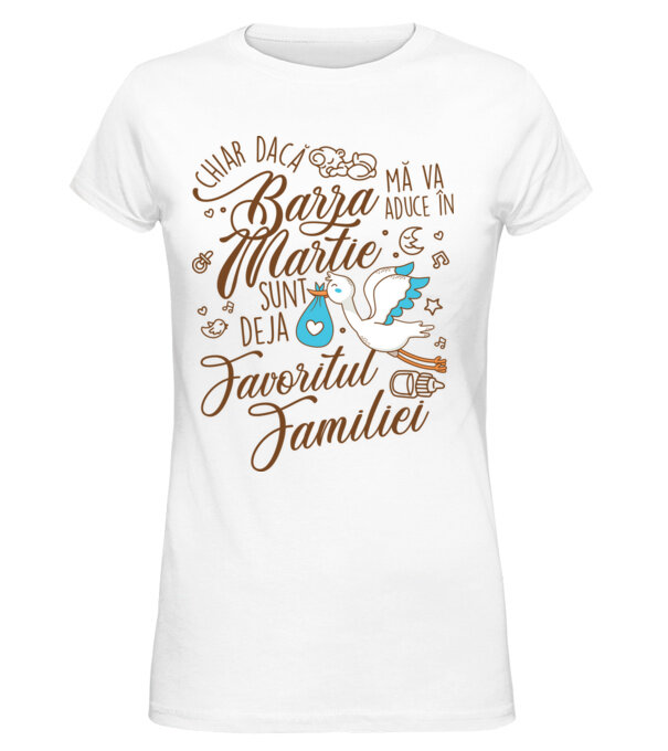  model  pe tricou
