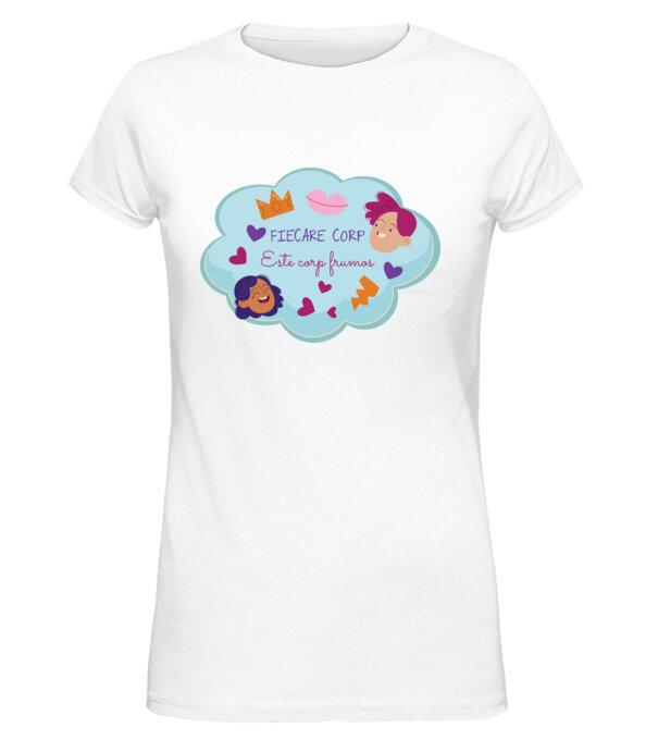  model  pe tricou