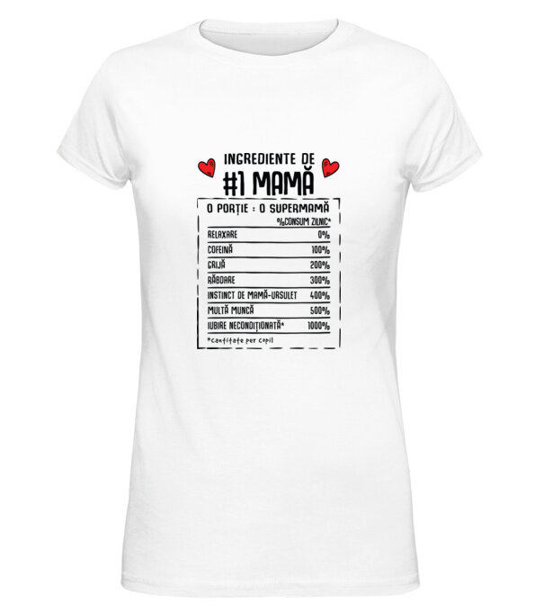  model  pe tricou