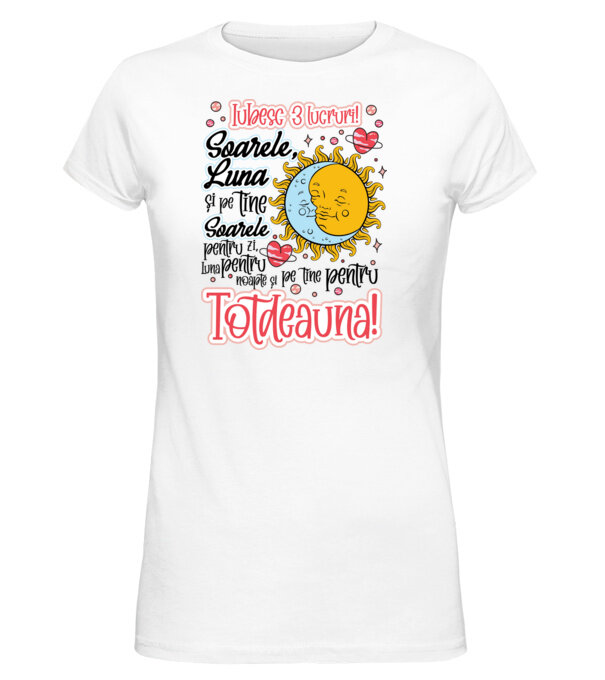  model  pe tricou