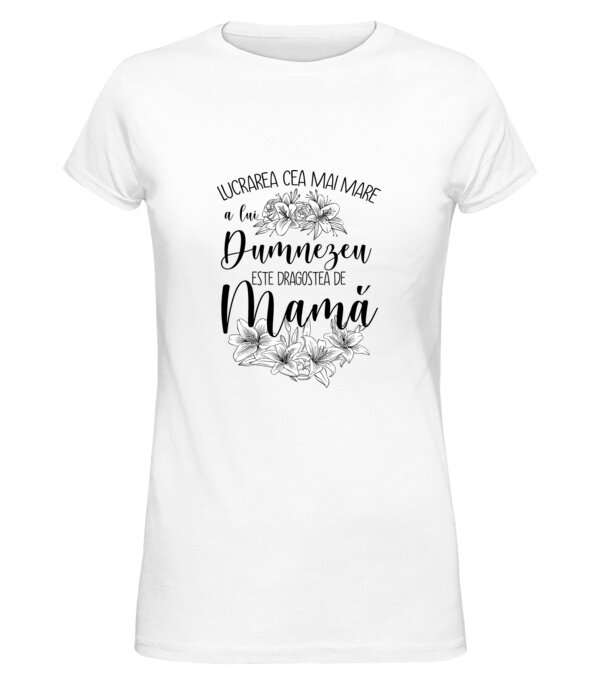  model  pe tricou