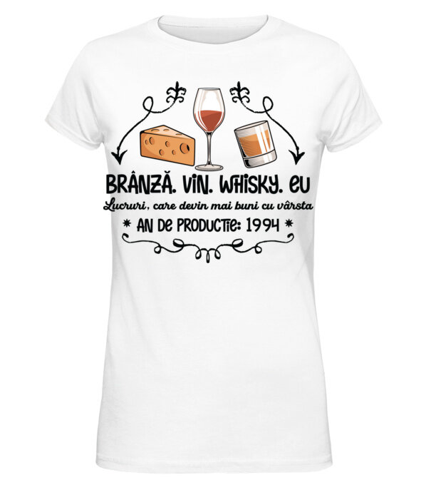  model  pe tricou