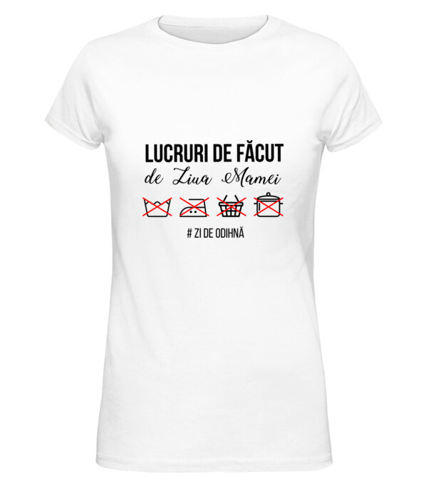  model  pe tricou