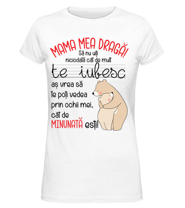  model  pe tricou