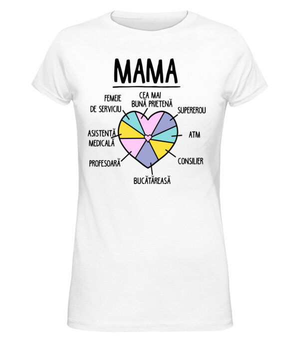  model  pe tricou