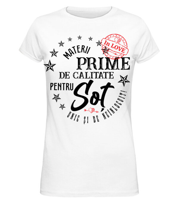  model  pe tricou