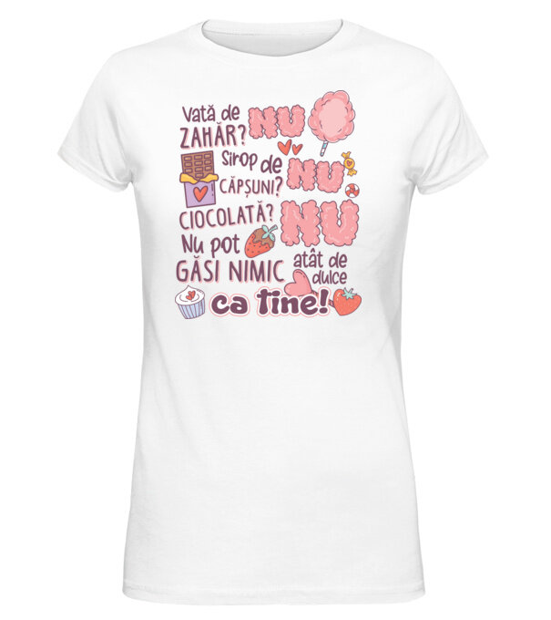  model  pe tricou