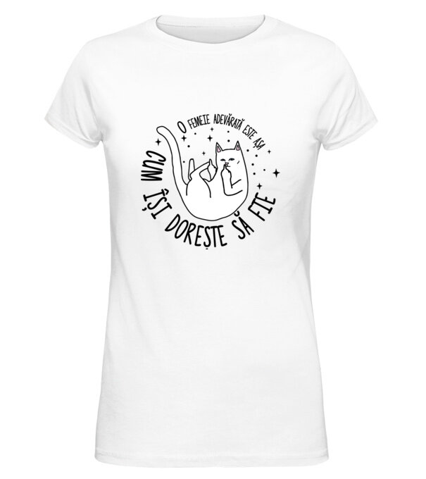  model  pe tricou