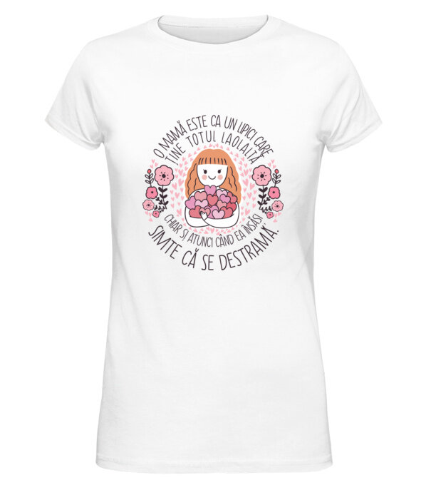  model  pe tricou